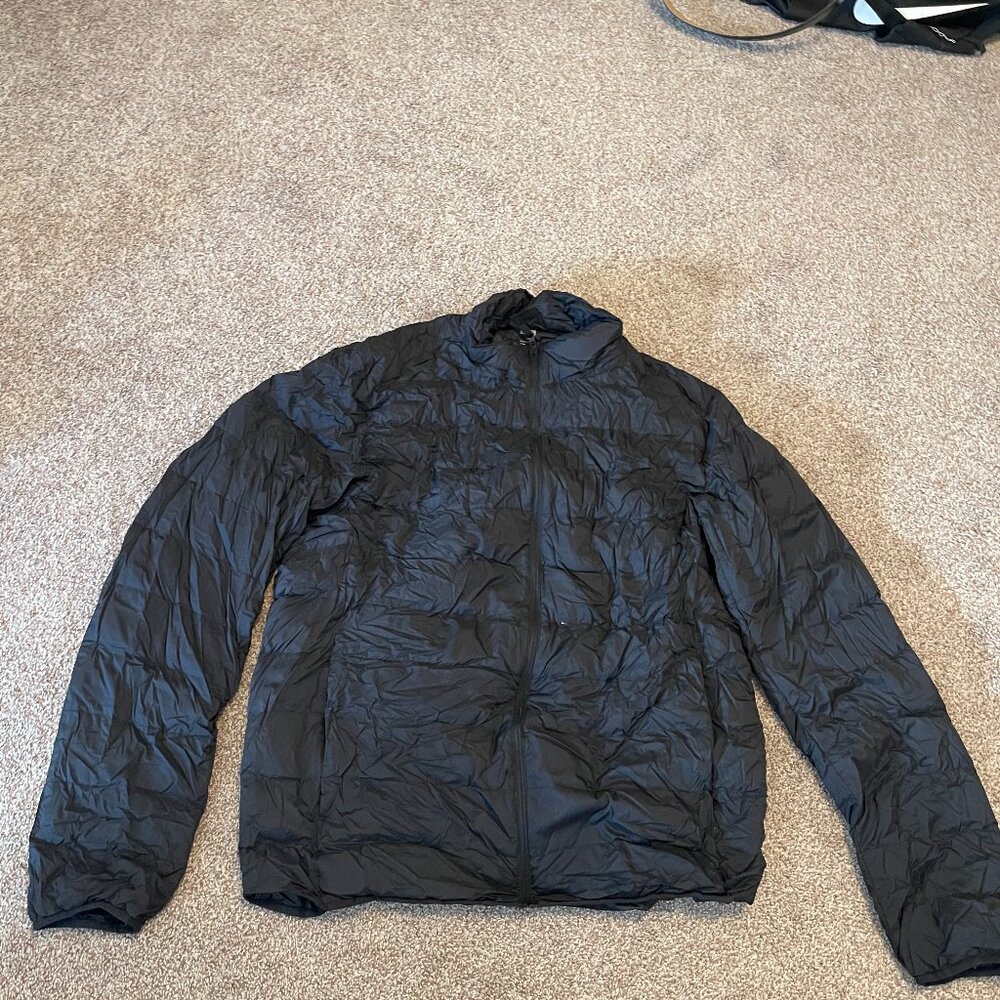 Uniqlo Men's Ultra Light Down Jacket | Black | Size L